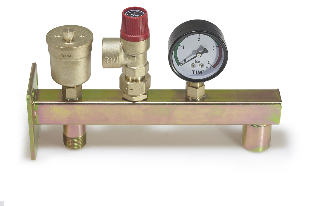 

Группа безопасности расширительного бака 3/4" 3 bar TIM арт. JH1021, JH1021