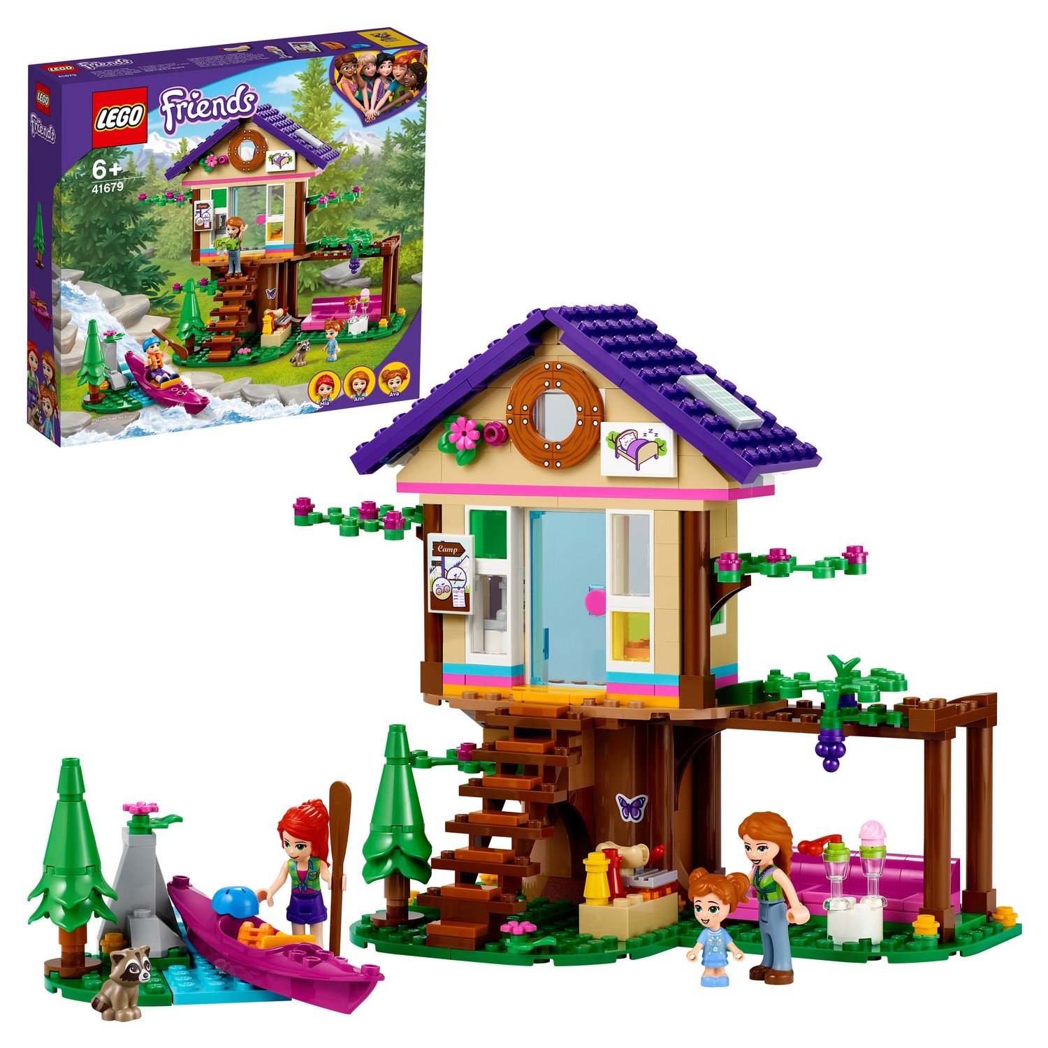 Конструктор LEGO Friends Домик в лесу 41679