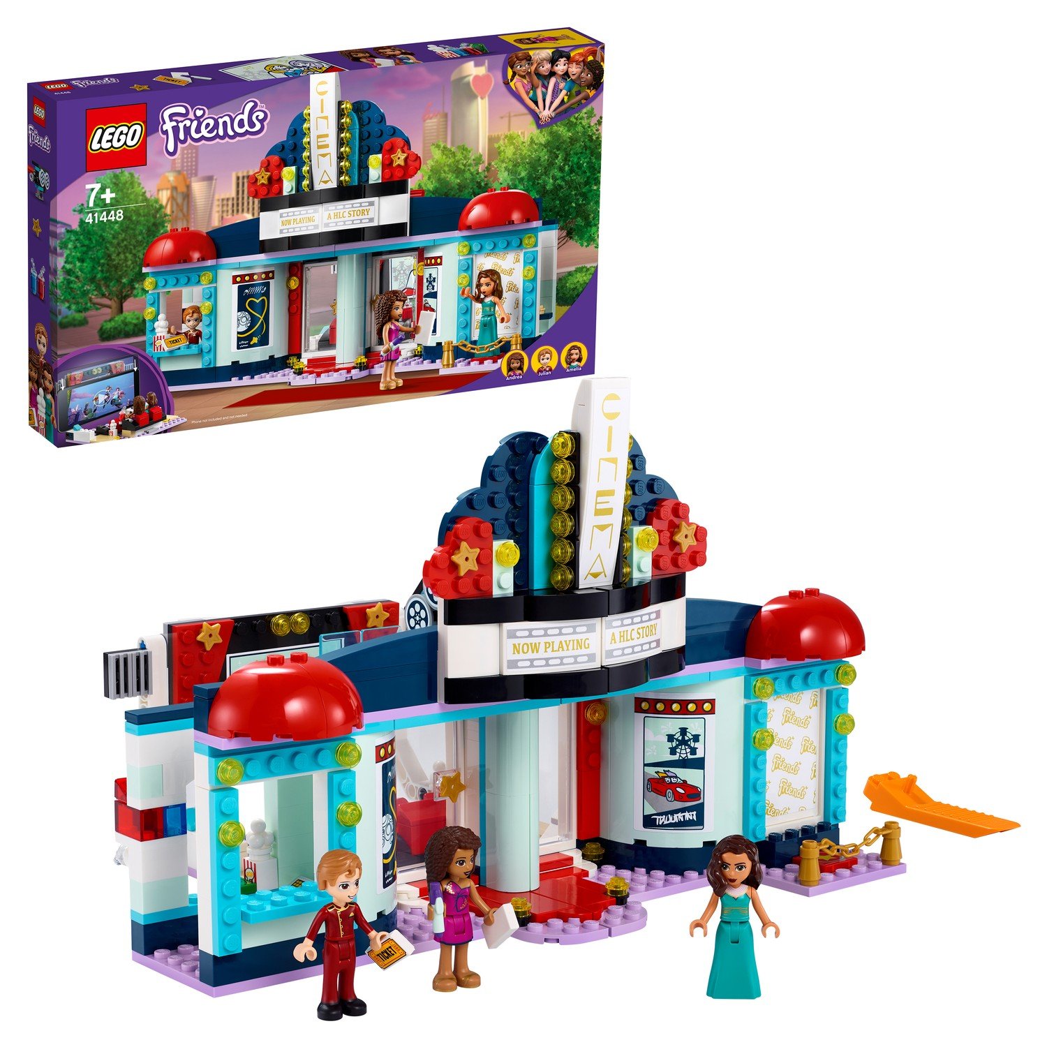 

Конструктор LEGO Friends Кинотеатр Хартлейк-Сити 41448