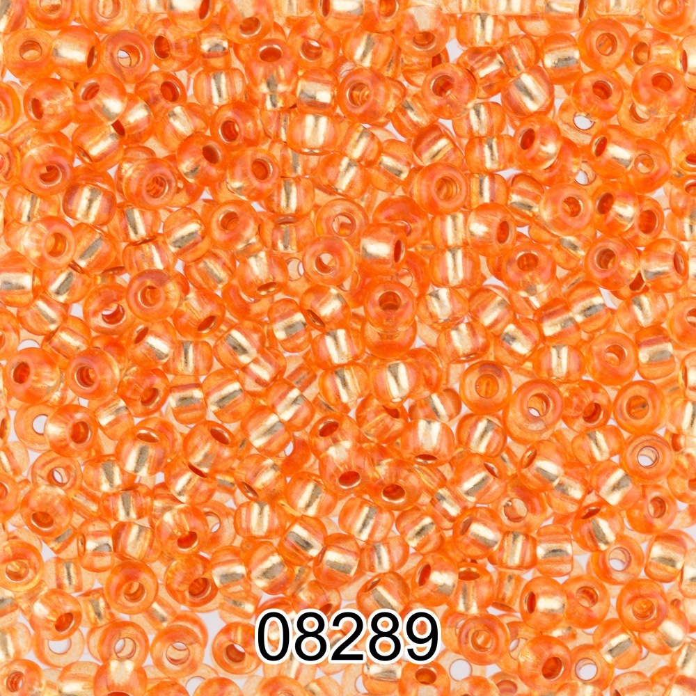

Бисер Preciosa Чехия, 10/0, 2,3 мм, 500 г, цвет 08289, ф389 оранжевый