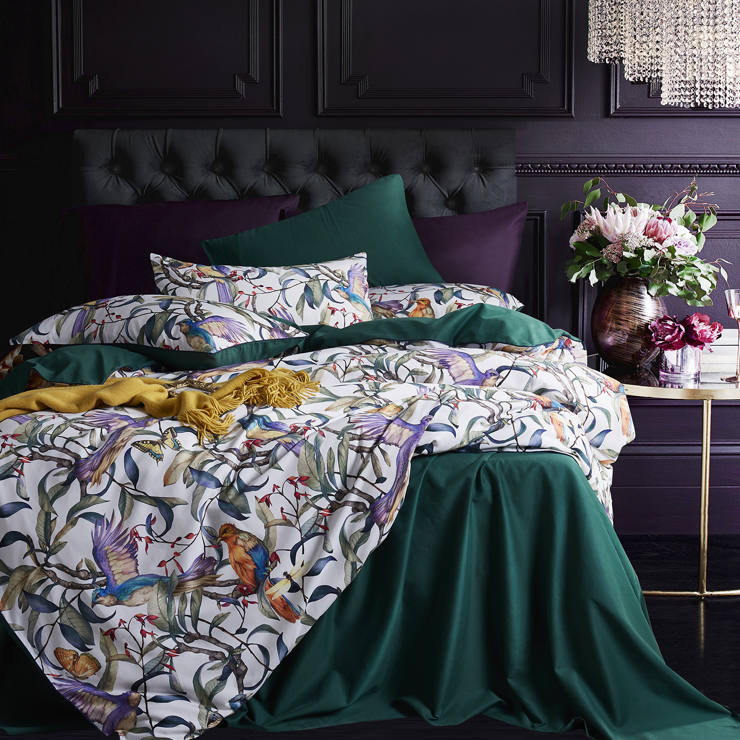 

Комплект постельного белья VIVA - HOME TEXTILE Евро 140х200х30, CPAR0