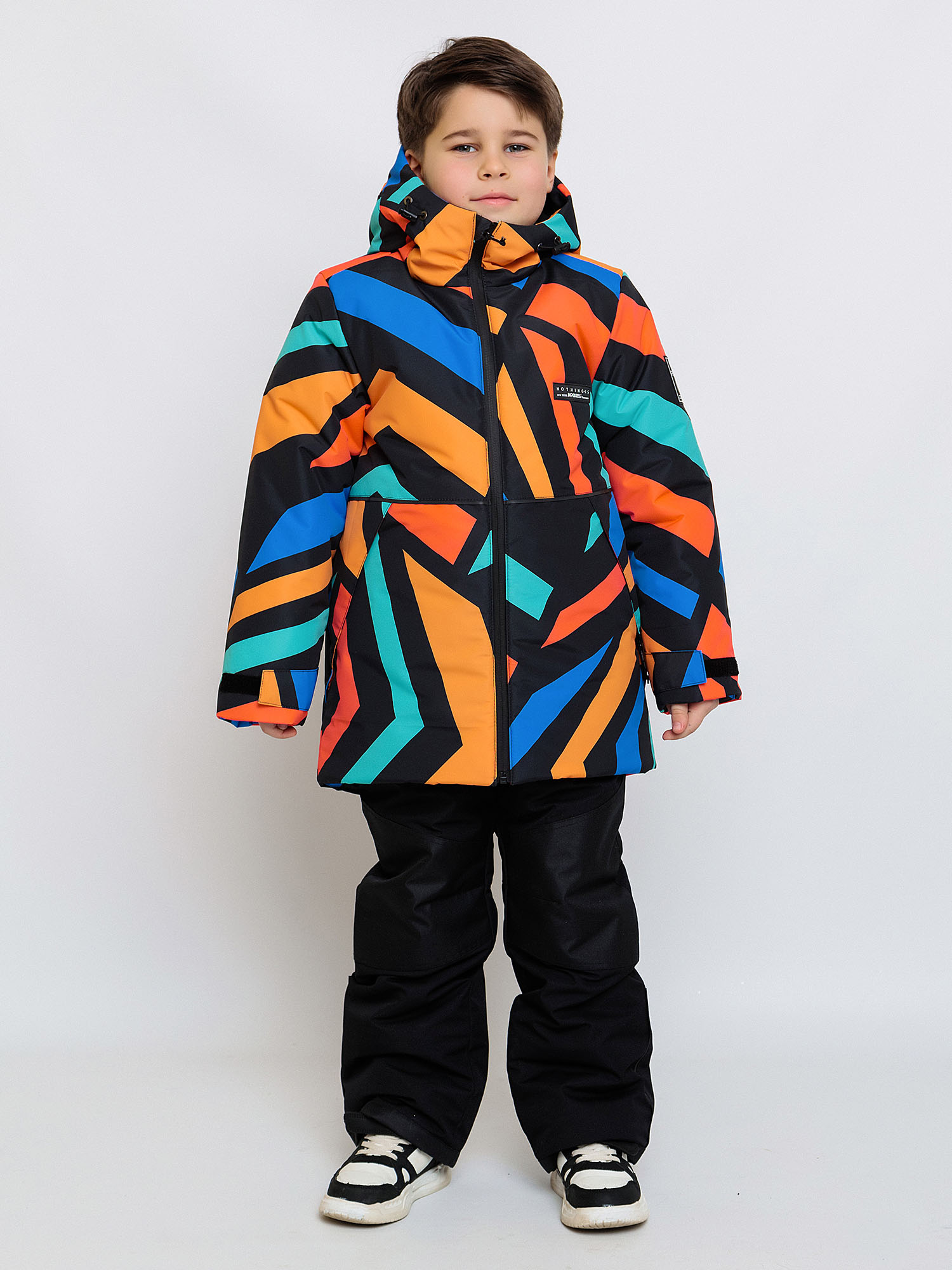 

Комплект верхней одежды Batik 759-25з, принт зигзаг, 128, Разноцветный, 759-25з