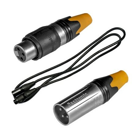 

Кабель DMX с разьемами Silver Star DMX XLR LINK IN/OUT IP65 2.5m, DMX XLR LINK IN/OUT IP65 2.5m