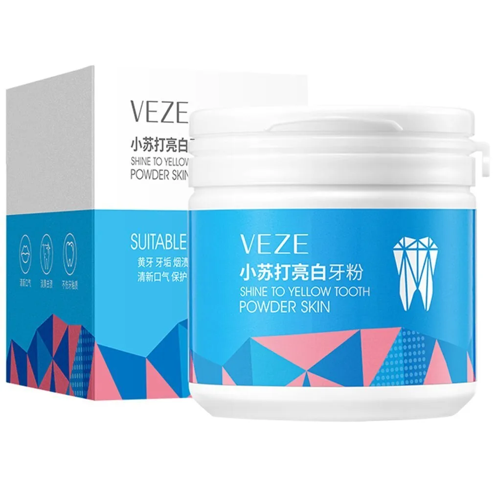 фото Отбеливающий порошок для зубов veze shine to yellow tooth 50 г