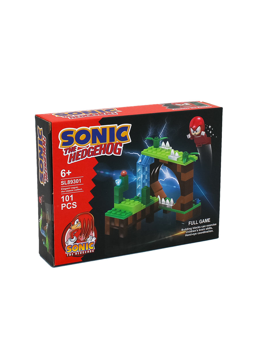 Конструктор детский RENZAIMA Sonic The Hedgehog: Накзл, 101 деталь TM12867 фигурка starfriend еж соник sonic the hedgehog подвижная 27 см