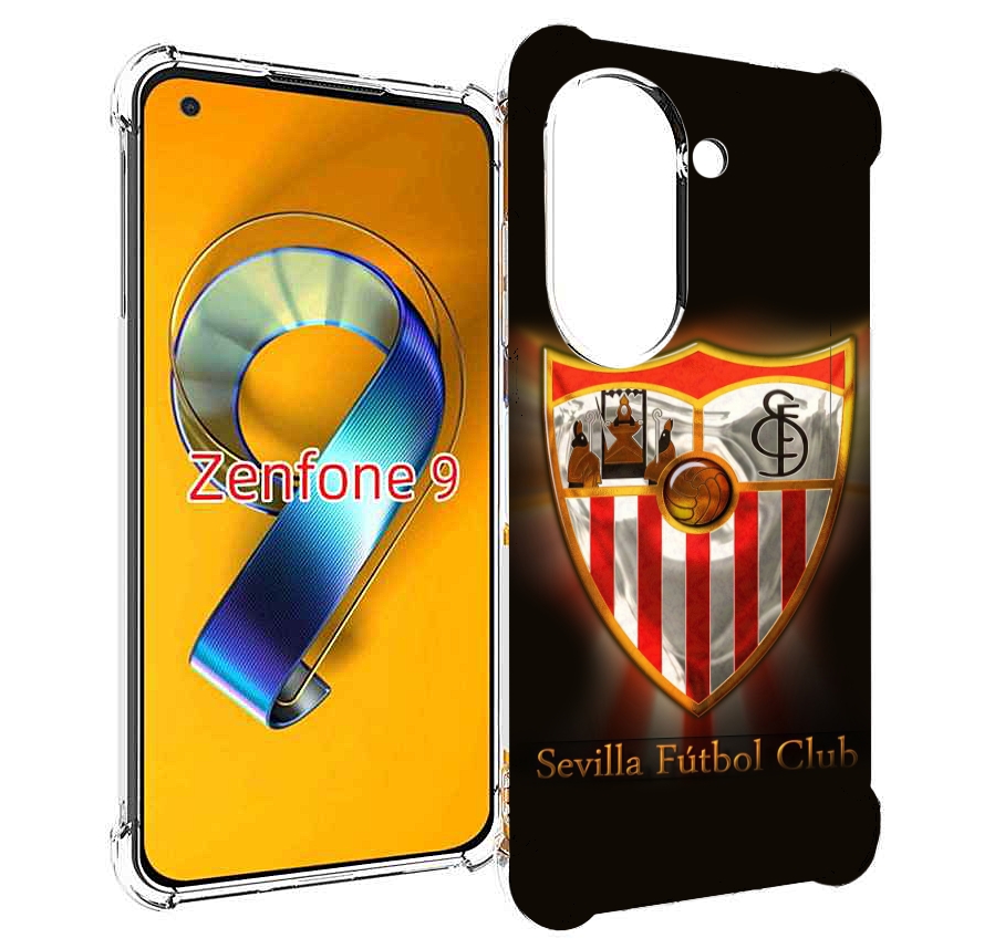 

Чехол MyPads фк севилья испания мужской для Asus Zenfone 9 (AI2202), Прозрачный, Tocco