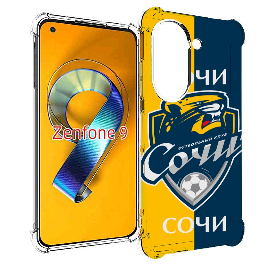 Чехол MyPads фк сочи для Asus Zenfone 9 (AI2202)