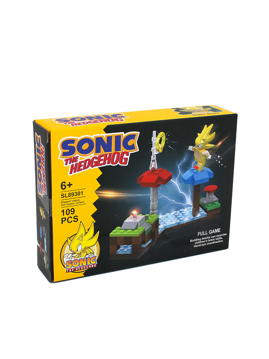 

Конструктор детский RENZAIMA Sonic The Hedgehog: Супер Соник, 109 деталей TM12867, TM12867