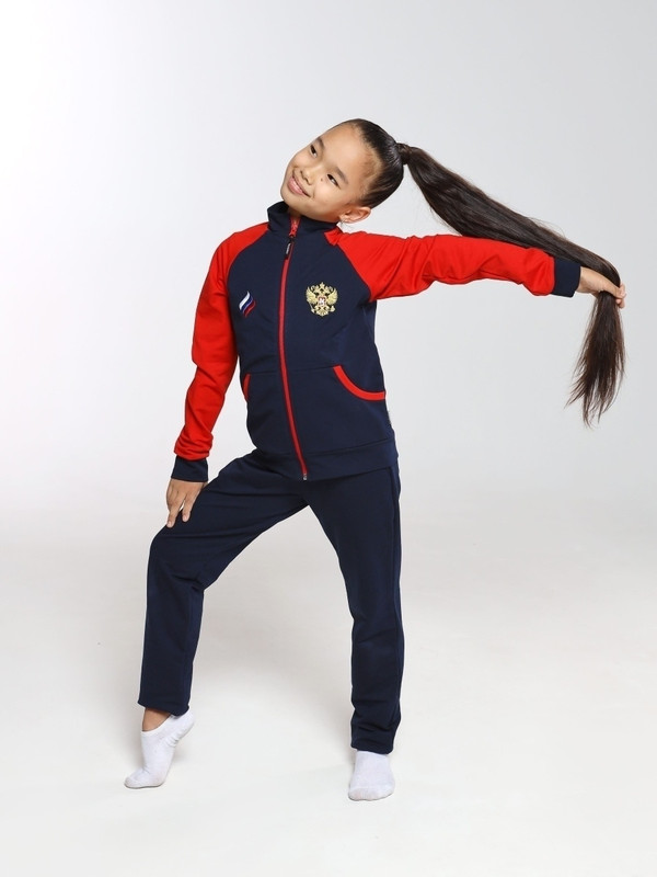 

Костюм спортивный WILDWINS WW-K003, темно-синий, 134, WW-K003