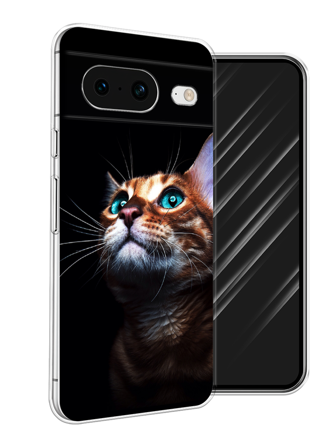 

Чехол Awog на Google Pixel 8 "Мечтательный кот", Коричневый, 271550-1
