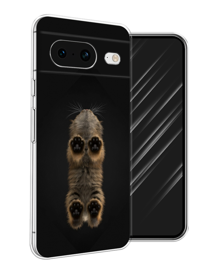 

Чехол Awog на Google Pixel 8 "Кошачьи лапки", Черный, 271550-1