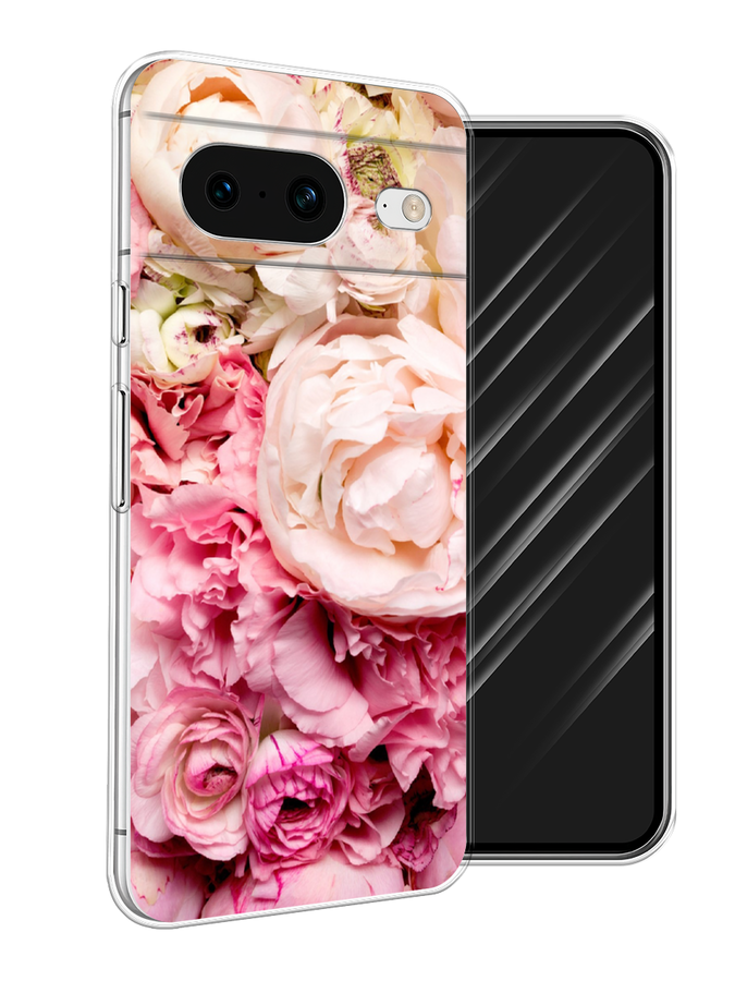 

Чехол Awog на Google Pixel 8 "Пионы яркие", Розовый, 271550-8