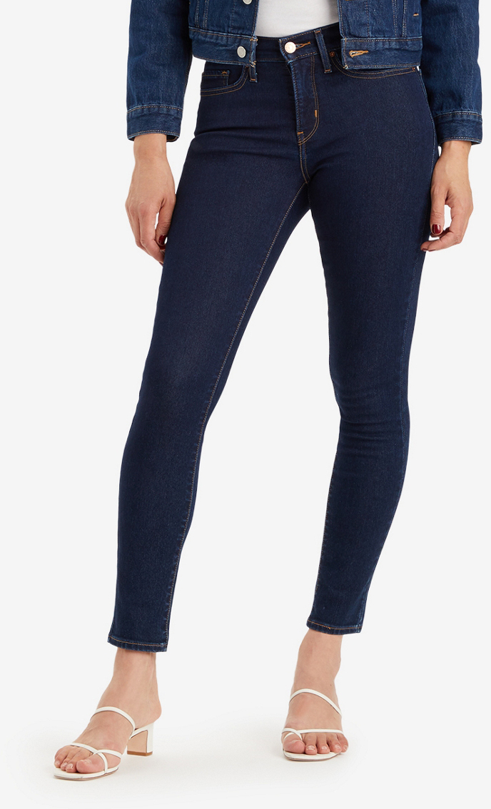 Джинсы женские Levi's Women 311 Shaping Skinny Jeans синие 26/28