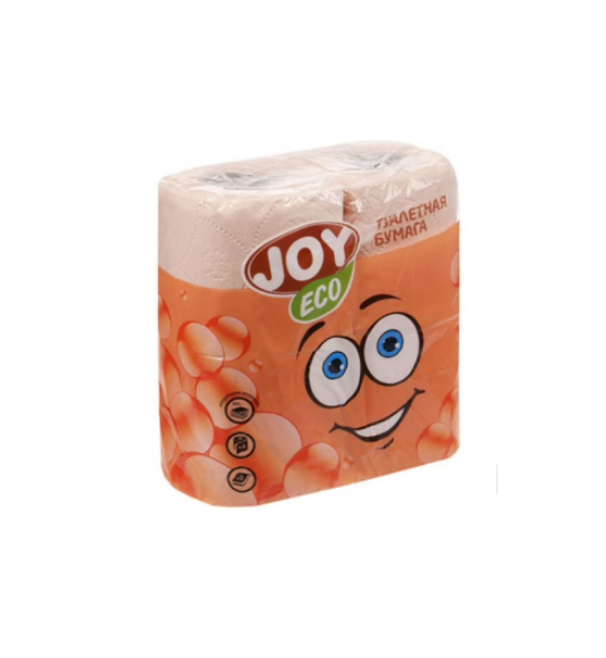 

Бумага туалетная Joy Eco Персиковая 2-х слойная №4