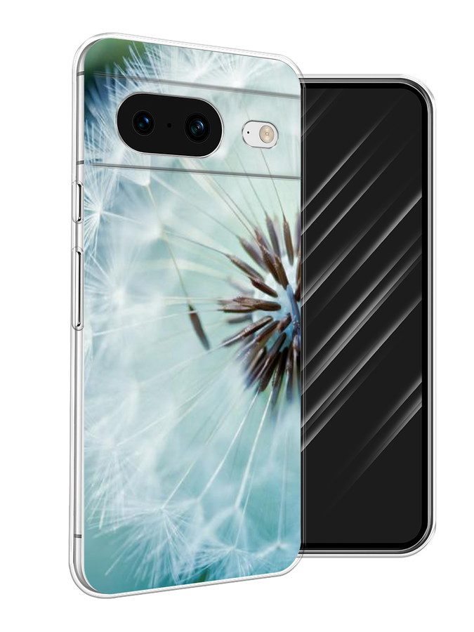 

Чехол Awog на Google Pixel 8 "Пух одуванчика", Серебристый;серый, 271550-4