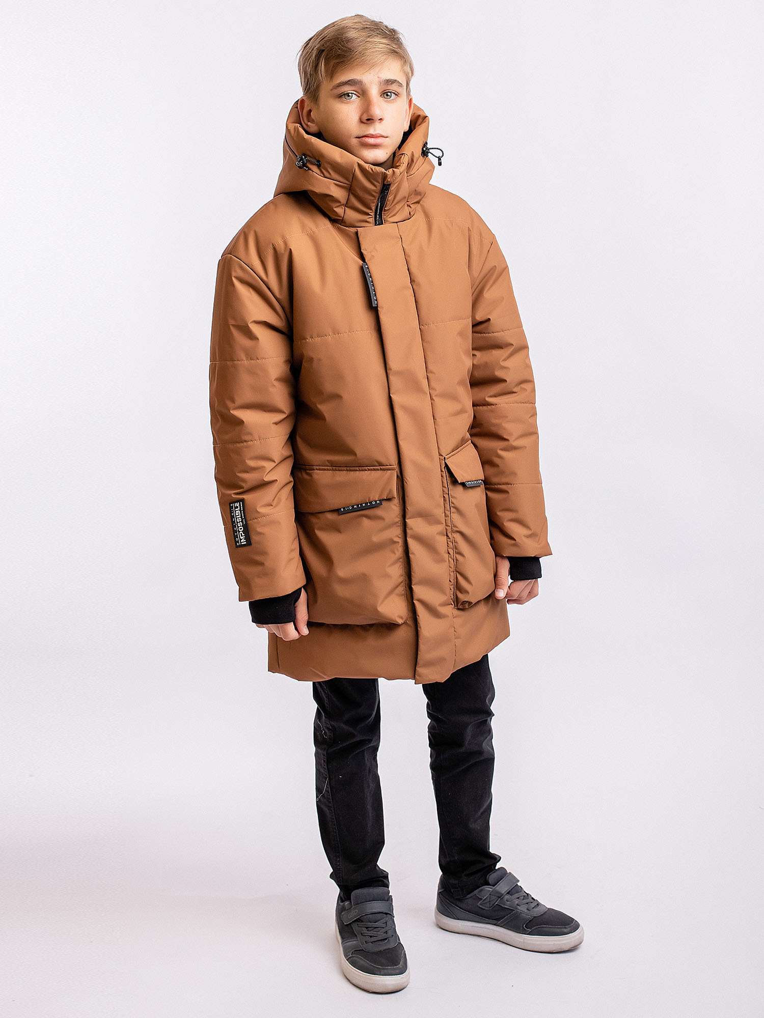 

Парка Batik РОМАН 773-25з, кешью, 146, Коричневый, 773-25з