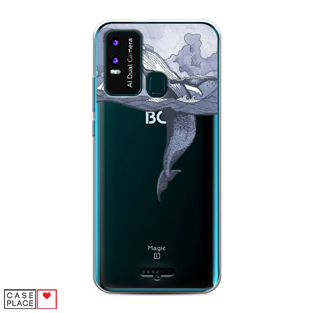 

Чехол Awog на BQ 6630L Magic L / BQ 6630L Мэджик L "Два измерения", Разноцветный, 201650-7