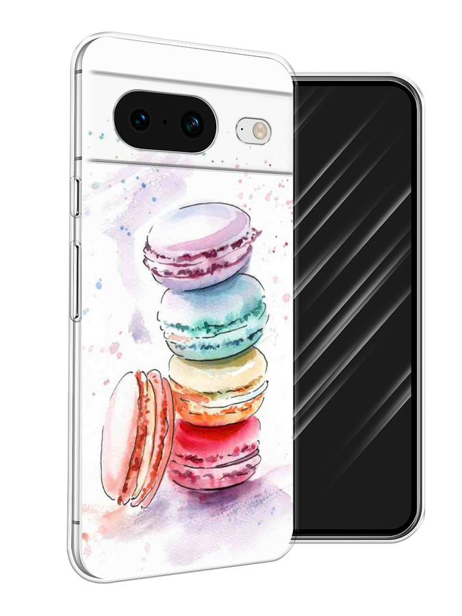 

Чехол Awog на Google Pixel 8 "Пирамидка макарони 2", Желтый, 271550-10