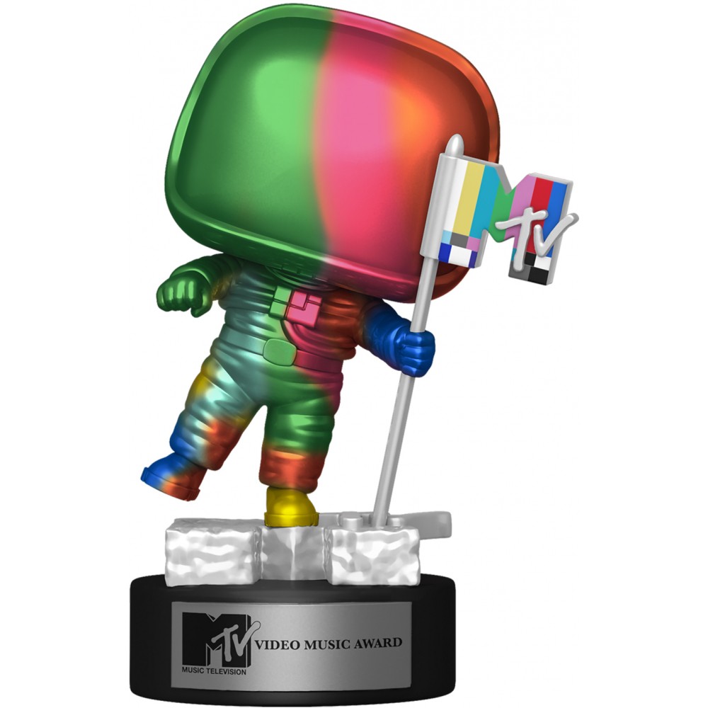 фото Фигурка funko pop! icons mtv moon person (rainbow) (mt) 49459