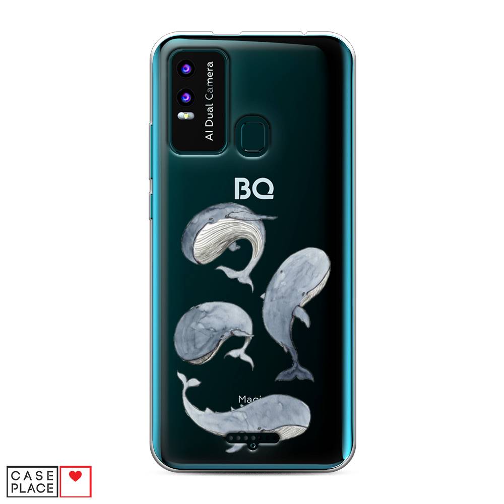 

Чехол Awog на BQ 6630L Magic L / BQ 6630L Мэджик L "Киты", Разноцветный, 201650-1