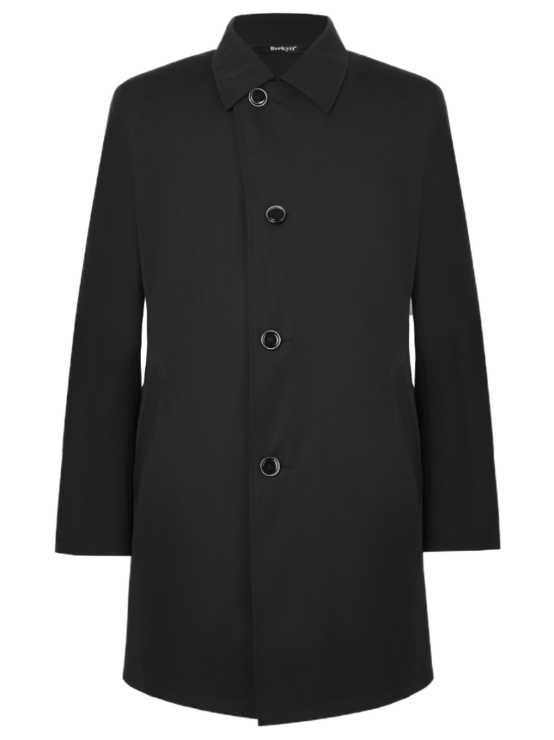 

Плащ мужской Berkytt 413/1 П764.1 черный 62/182 RU, 413/1 П764.1