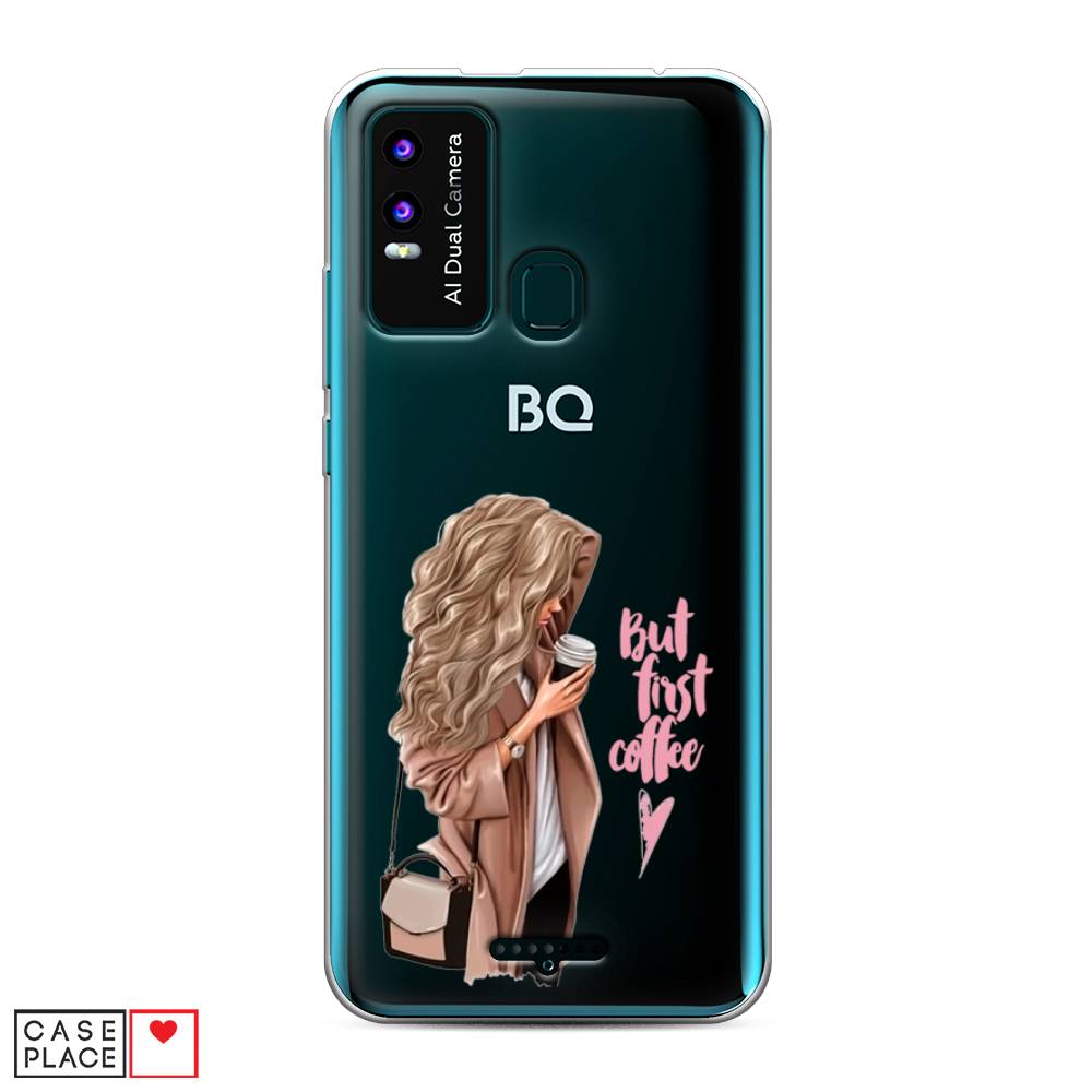 

Чехол Awog "Девушка с кофе" для BQ 6630L Magic L