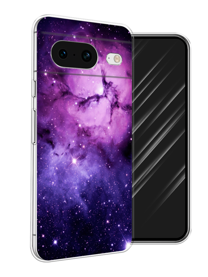 

Чехол Awog на Google Pixel 8 "Космос 18", Фиолетовый;черный;белый, 271550-1
