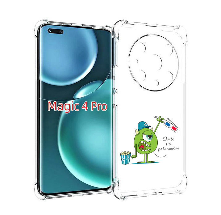 

Чехол MyPads Очки не работают для Honor Magic4 Pro, Прозрачный, Tocco