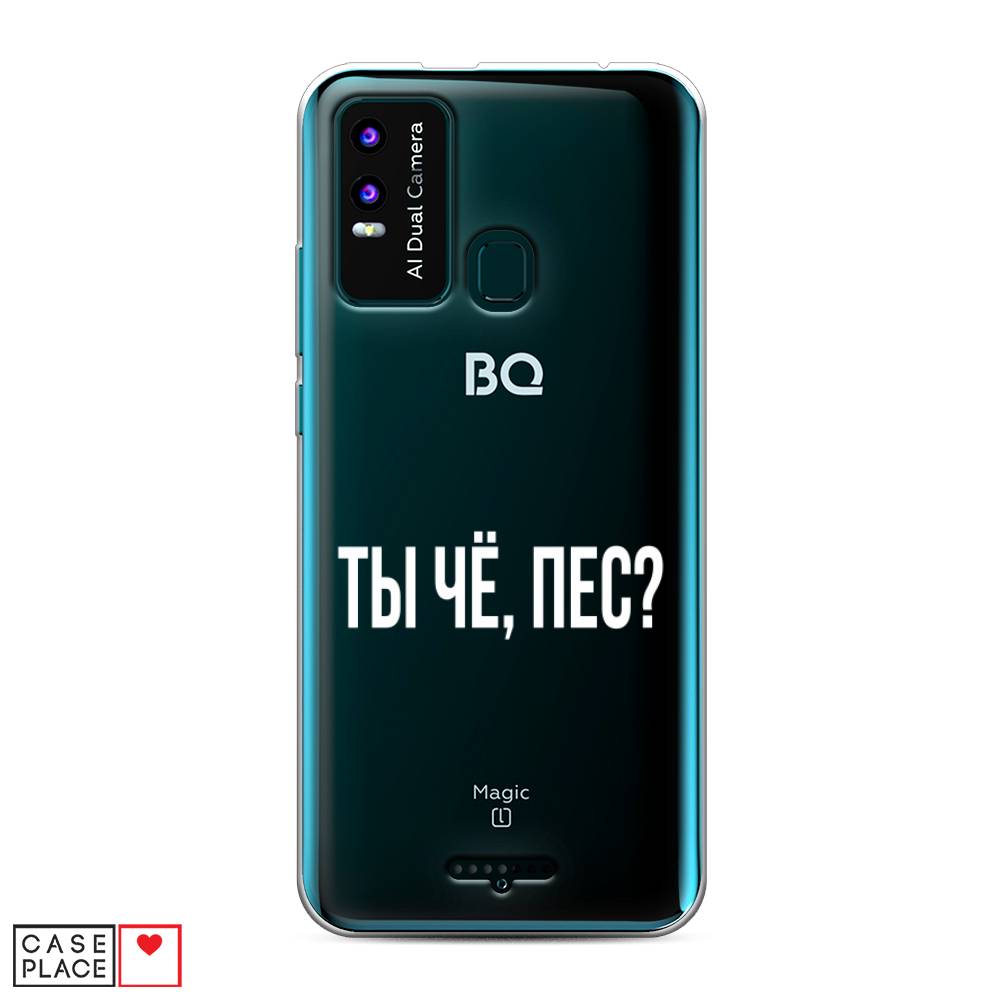 

Чехол Awog на BQ 6630L Magic L / BQ 6630L Мэджик L "Ты чё, пес", Разноцветный, 201650-6