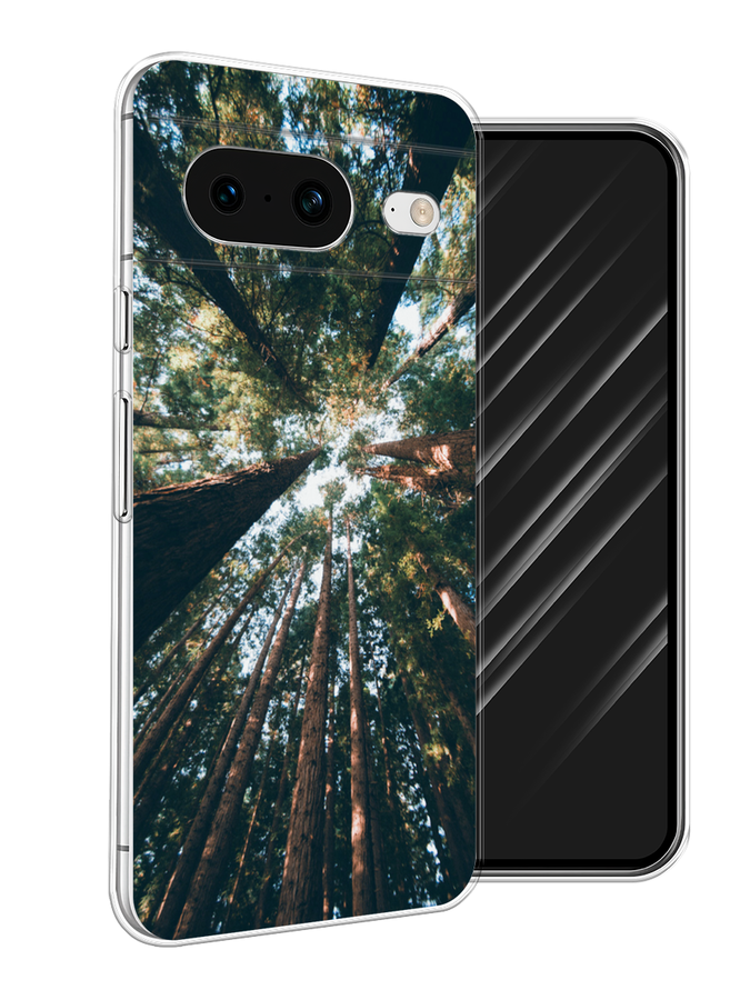 

Чехол Awog на Google Pixel 8 "Лес 18", Зеленый;коричневый, 271550-4