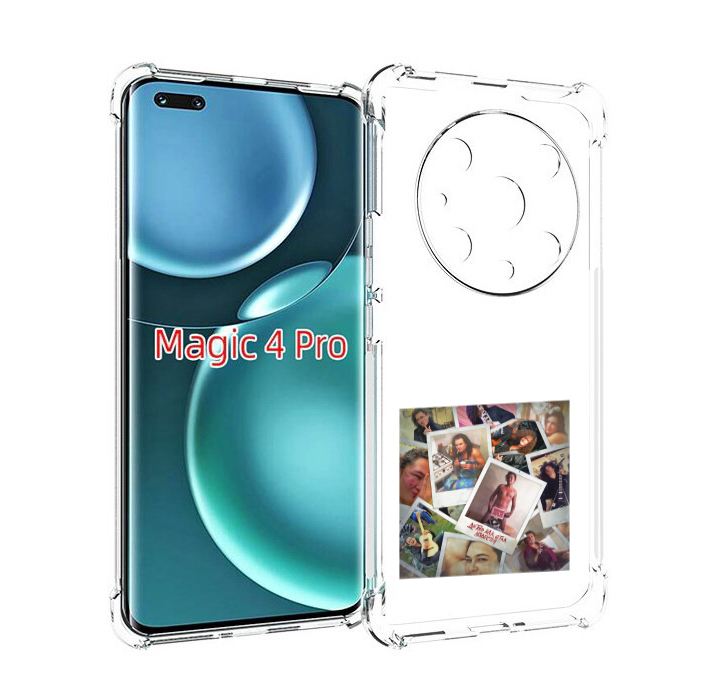 

Чехол MyPads До того как стал известен Morgenshtern для Honor Magic4 Pro, Прозрачный, Tocco