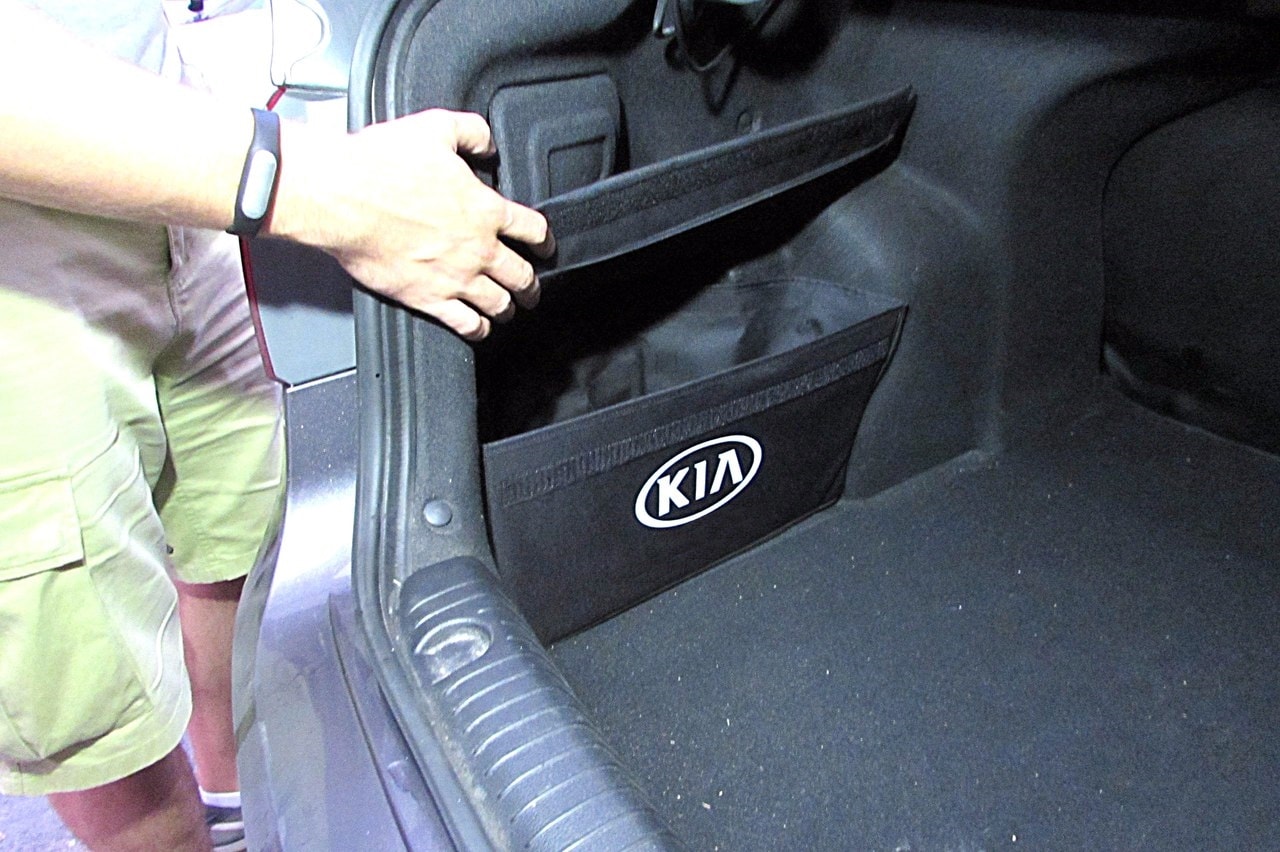 

Органайзер в багажник АВтостиль Левый для Kia Rio 2011 -2015 III, Черный, Kia Rio