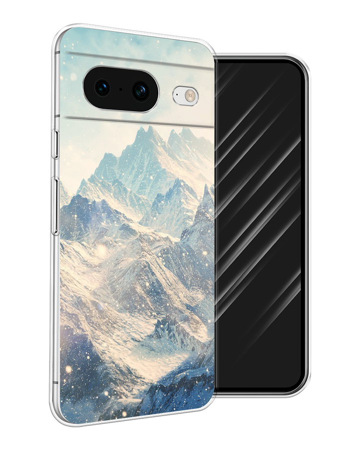 

Чехол Awog на Google Pixel 8 "Горы 4", Бирюзовый, 271550-4