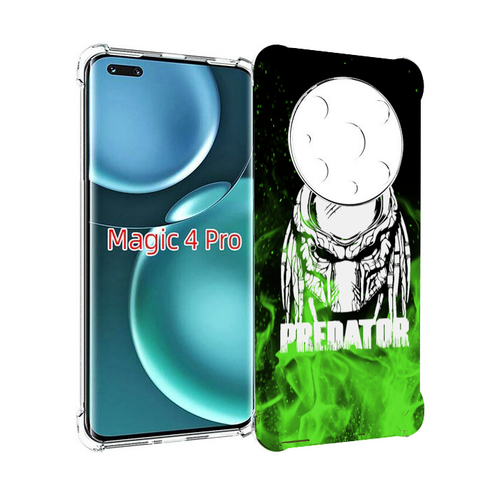 

Чехол MyPads Знак-хищника для Honor Magic4 Pro, Прозрачный, Tocco