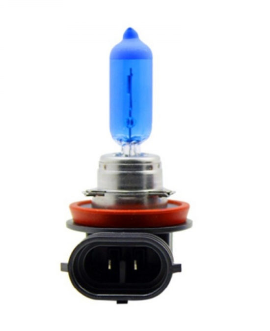 Лампа галогенная H11 12511B 1 шт. Синее стекло 12V 55W (ДиаЛуч)