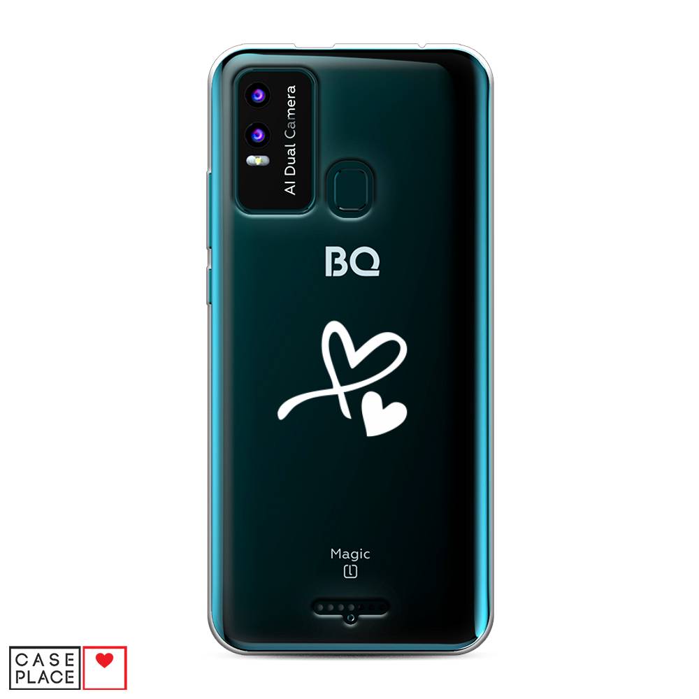 

Чехол Awog на BQ 6630L Magic L / BQ 6630L Мэджик L "Сердечко минимализм", Разноцветный, 201650-6