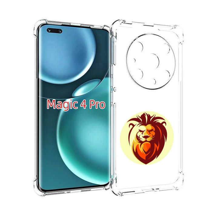 

Чехол MyPads Картинка-Лев для Honor Magic4 Pro, Прозрачный, Tocco