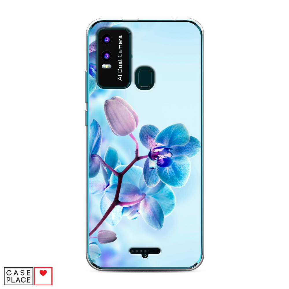 

Чехол Awog на BQ 6630L Magic L / BQ 6630L Мэджик L "Голубая орхидея", Разноцветный, 201650-8