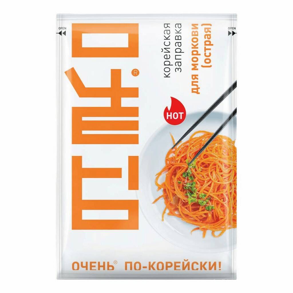 

Заправка Очень для острой моркови по-корейски 60 г