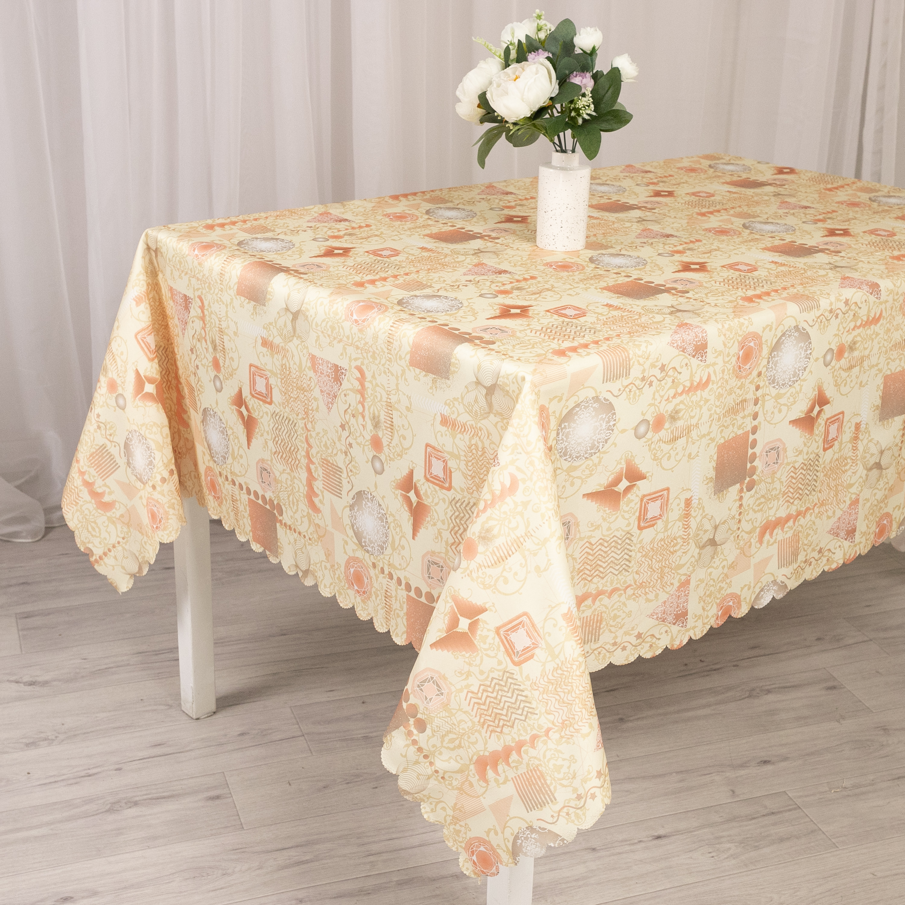 

Скатерть WELLNESS, WT165-Рио, 160x150, Разноцветный, Скатерть прямоугольная