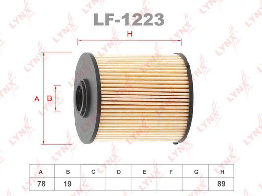 

Фильтр Топливный LYNXauto LF-1223