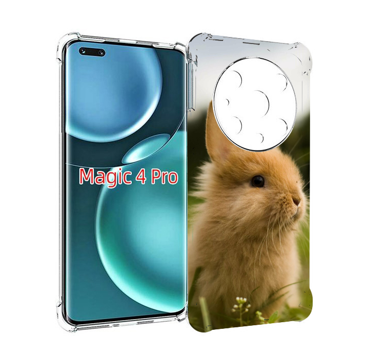 

Чехол MyPads Кролик для Honor Magic4 Pro, Прозрачный, Tocco