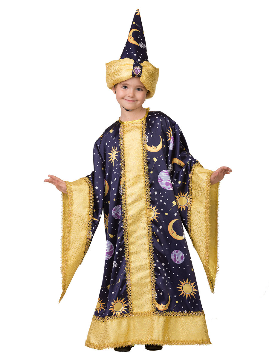 

Карнавальный костюм Batik Звездочёт 8080 цв.мультиколор р.140, Звездочёт