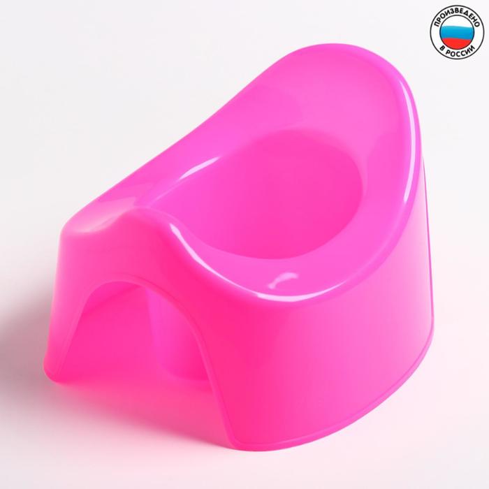 

Горшок детский, цвет розовый