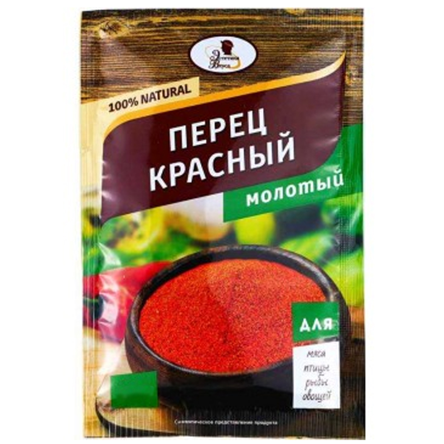 

Красный перец Эстетика Вкуса молотый бумажный пакет 20 г