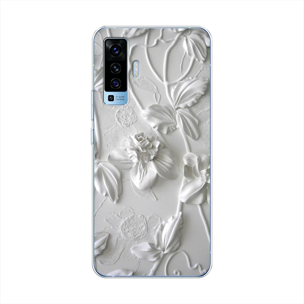 

Чехол Awog на Vivo X50 "Гипсовые цветы", 262250-7