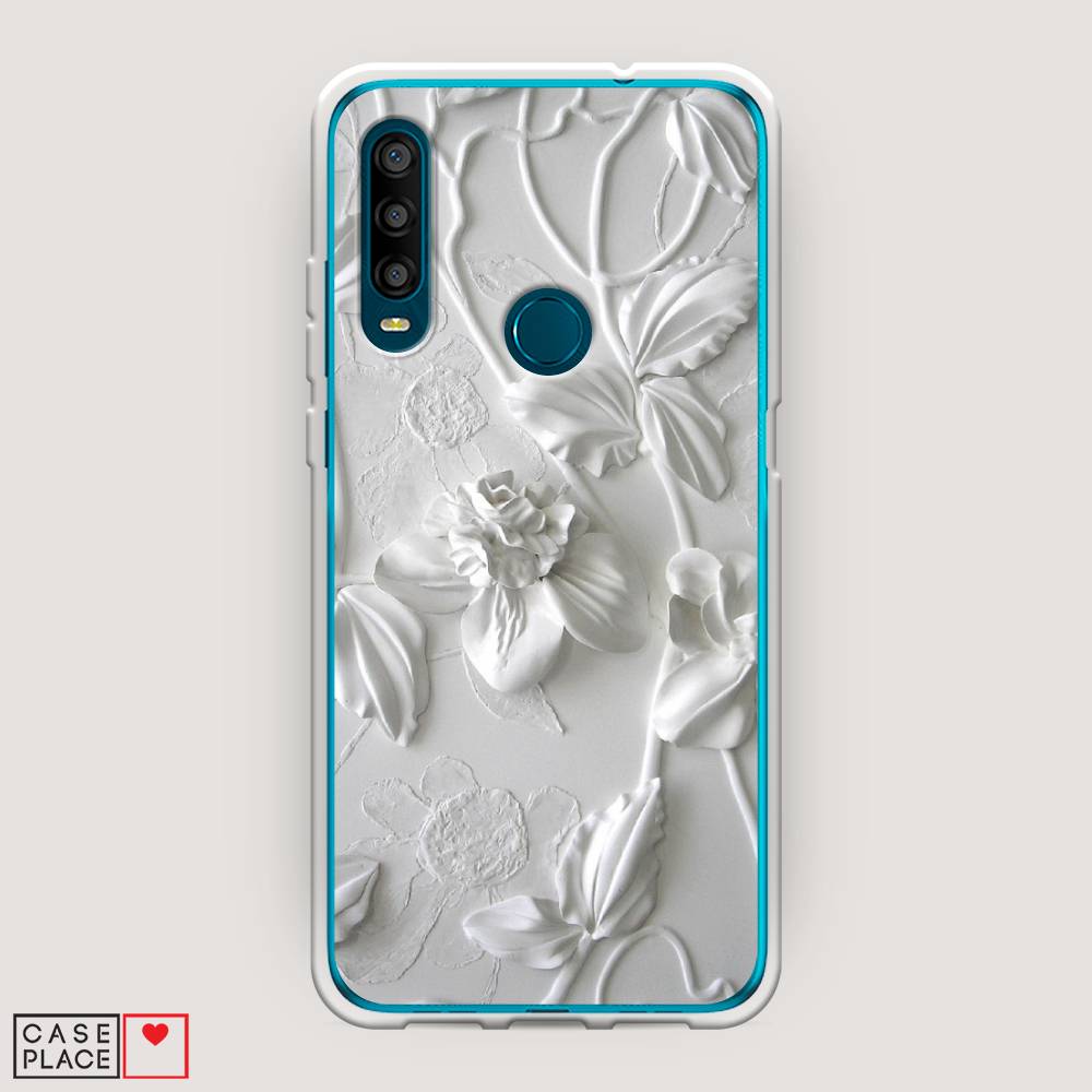 

Чехол Awog на Alcatel 1SE (2020) / Алкатель 1SE (2020) "Гипсовые цветы", 171250-7