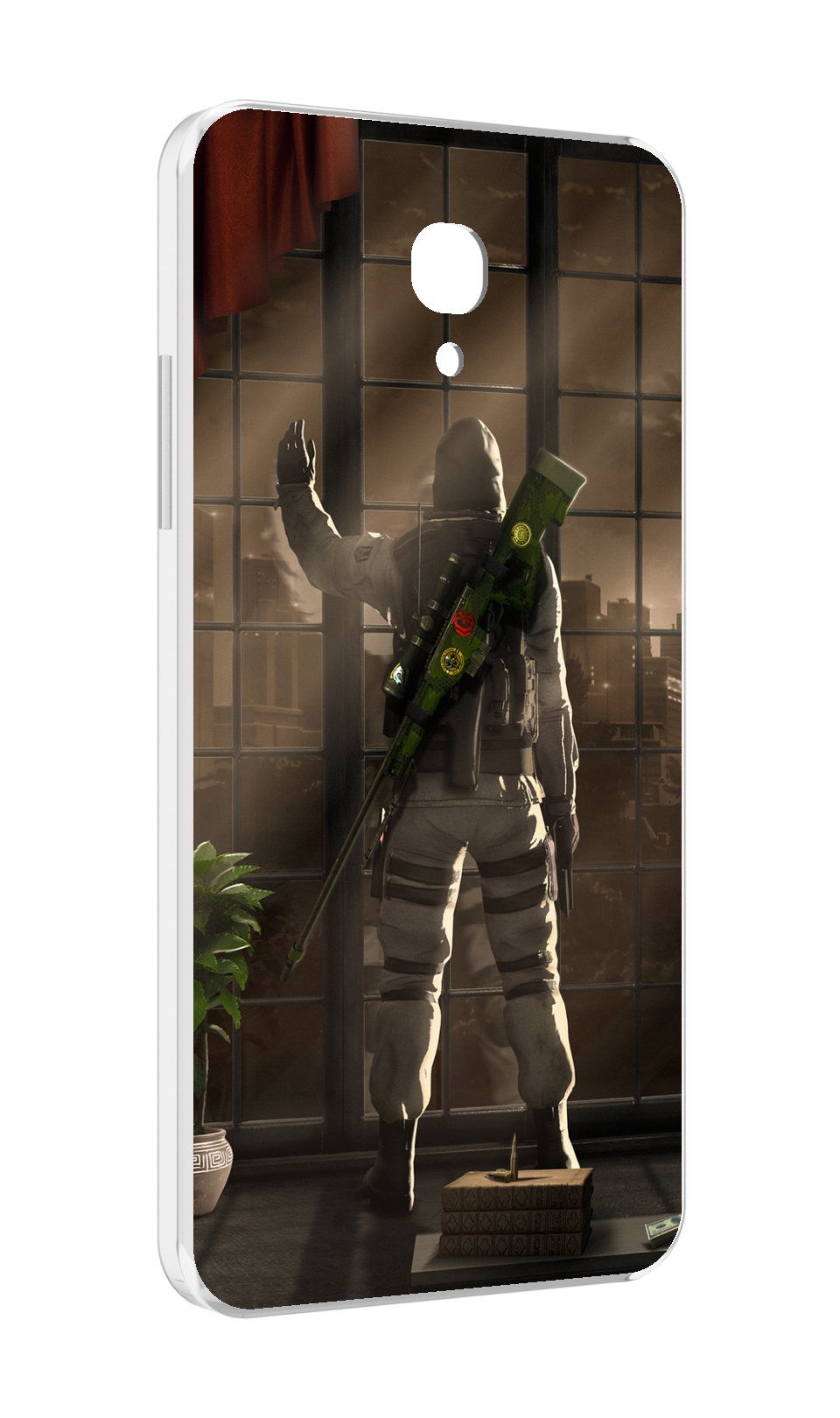 

Чехол MyPads Контр-Страйк-в-дыму для Lenovo Vibe P2 5.5 (P2a42), Прозрачный, Tocco