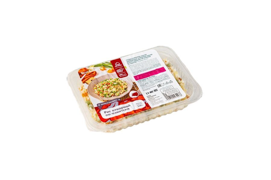 

Рис ВкусВиллАйс отварной по-азиатски 250 г