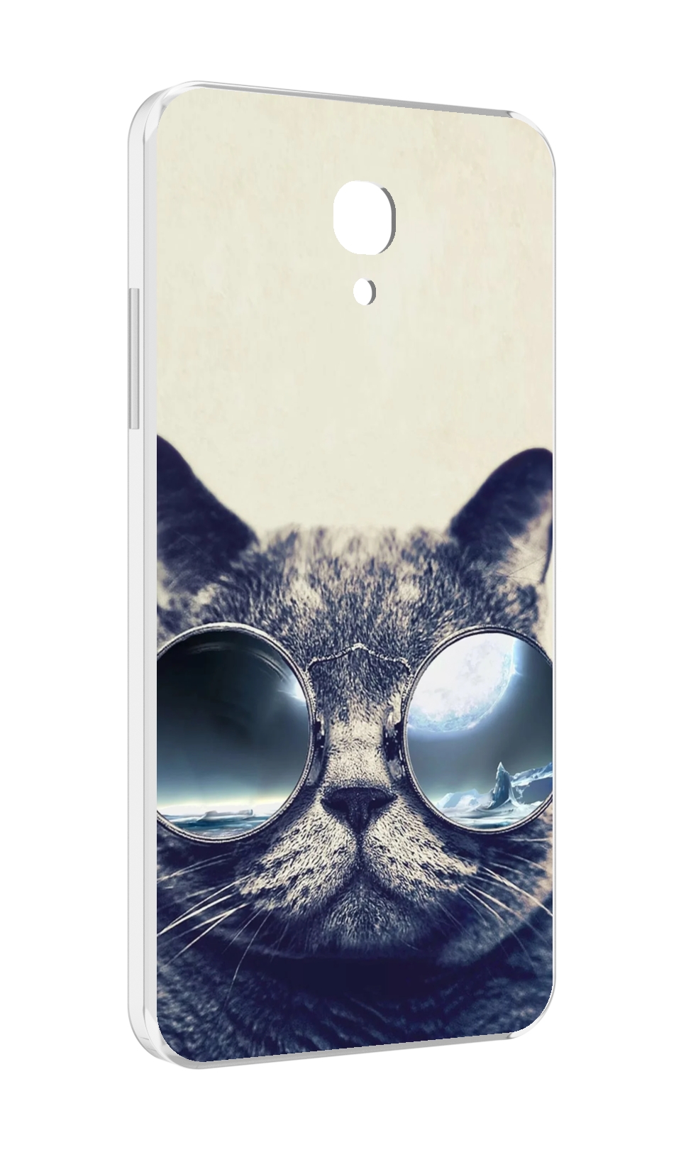 

Чехол MyPads Кот-в-очках-2 для Lenovo Vibe P2 5.5 (P2a42), Прозрачный, Tocco